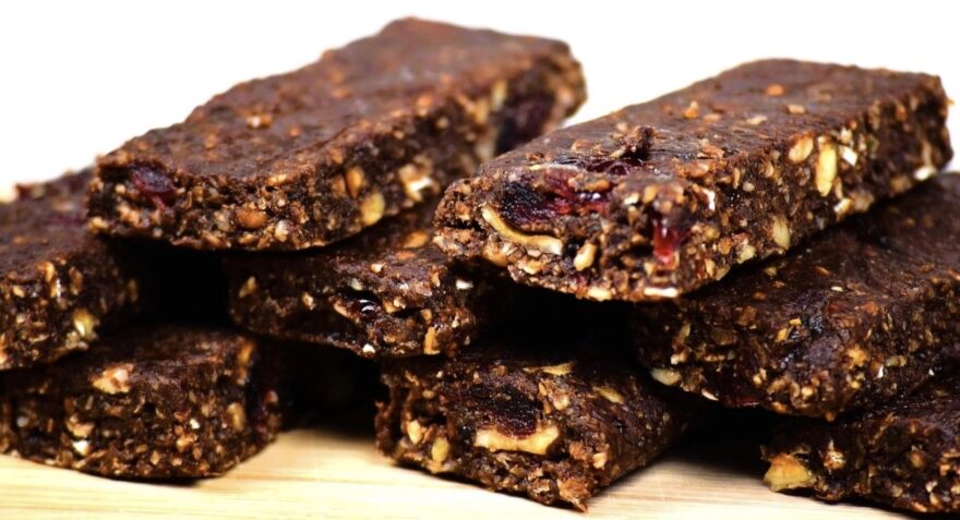 Collagen-Infused Chocolate Cranberry Protein Bars