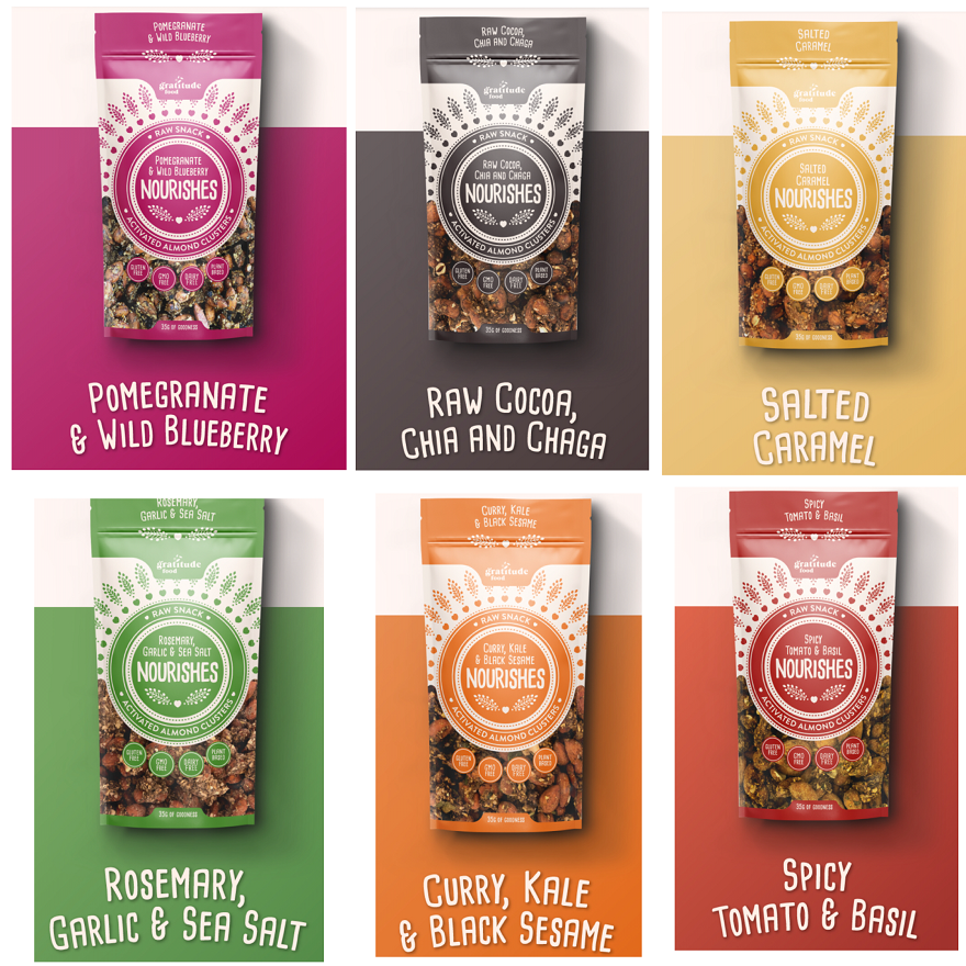 activated and vegan friendly……introducing “Nourishes” superfood snacks ...